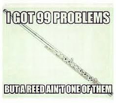 a flute with the words i got 99 problems but a red ant one of them