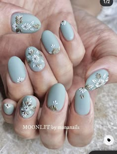 Instagram Flowers, Matte Nails Design, Pretty Nail Art Designs, Flowers Embroidery, Pretty Nail Art, Nail Art Ideas, Dream Nails