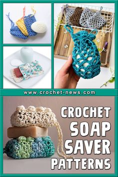 crochet soap saver patterns