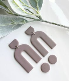 Taupe arches with free matching studs POLYMER CLAY EARRINGS handmade lightweight statement earrings hypoallergenic minimalist Taupe Clay Earrings, Earrings Hypoallergenic, Rectangle Earrings, Polymer Clay Earrings, Clay Earrings, Earrings Handmade, Statement Earrings, Jewelry Earrings Dangle, Etsy Earrings