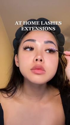 Diy Individual Lashes, Best False Lashes, Extensions Lashes, Best Lash Extensions, Lashes Extensions, Cluster Eyelashes, Doll Eye Makeup