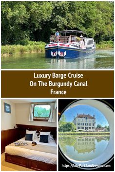 the luxury barge cruise on the burgundy canal france is one of the best things to see in europe