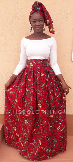 This elegant African maxi skirt  with headwrap is handmade with 100% cotton Ankara fabric for your choice. Please take measurement of your waist and waist to hem lenght,send us when you order.  Please allow  7-10 days for production process and standard shipping takes 3 to 5 days to deliver.  Standard Size Measurement are as follows: Size chart UK 4, US 0 Bust :30 Waist :22.5 Hip: 32.5 UK 6, US 2 Bust : 33 Waist : 25.5 Hip : 35 UK 8, US 4 Bust : 34 Waist : 26.5 Hip : 36 UK 10, US 6 Bust : 36 Wai Ankara Maxi Skirt, African Maxi Skirt, African Skirt, African Print Maxi Skirt, African Print Skirt, African Skirts, Ankara Skirt, Skirt Maxi, Ankara Fabric