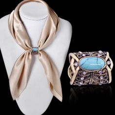 Bundle 2 Or More For Discount Buy 4 Get 1 Free Size: 0.6 X 0.8 Inch Material: Sliver Plated Alloy, Rhinestone Condition: Brand New With Gift Bag/Box Will Not Tarnish Turquoise Scarf, Scarf Buckle, Scarf Knots, Mode Tips, Buckle Ring, Scarf Rings, Scarf Pin, Rings Jewelry Fashion, How To Wear Scarves