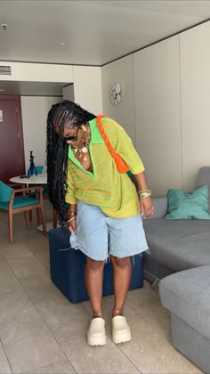 this was prob my fav vacation fit😮‍💨 Pakaian Hipster, Looks Hip Hop, Vacation Outfits Women, Cute Vacation Outfits, Fest Outfits, Dressy Casual Outfits, Tomboy Outfits, Tomboy Style Outfits, Looks Street Style