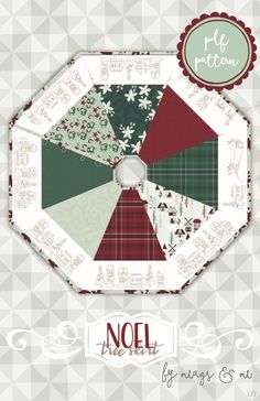 an image of a christmas card with the words noel on it