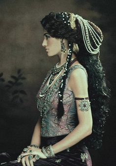 Arabian Nights, Warrior Princess, 인물 사진, Vintage Glamour, Hippie Chic, Mode Vintage, A Drawing