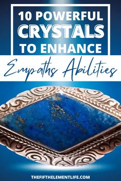 crystals to enhance empaths abilities Energetic Protection, Empath, Crystals, 10 Things