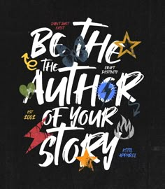 the title for be the author of your story