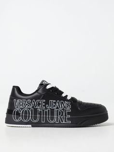 Sneakers VERSACE JEANS COUTURE Men color Black Versace Trainers, Versace Purple Sneakers Turquoise, Black And Gold Versace Shoes, Versace Tshirt Men, Versace Sneakers, Basket Noir, Versace Jeans Couture, Versace Jeans, Black Sneakers