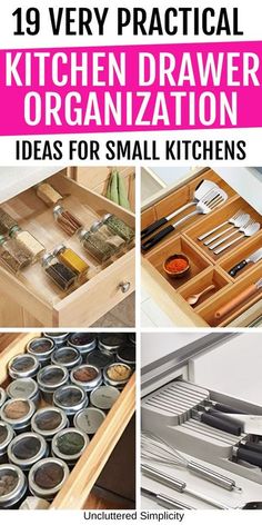 kitchen drawer organization ideas for small kitchens