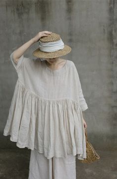 Women Cotton Linen Tops Loose Linen Blouses oversized Shirt - Etsy Oversized Shirt Plus Size, Linen Blouses, Linen Tops, Linen Top Women, Linen Shirt Dress, Linen Blouse, Made Clothing, Top Top, Plus Size Kleidung