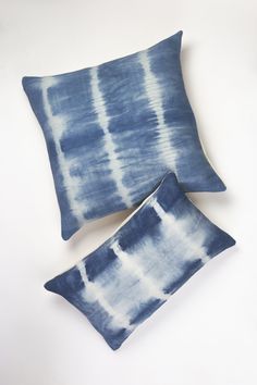 Archive New York Indigo Shibori Nubby Pillow Pillow Archive New York Shibori Pillows, Dyed Pillows, Guatemalan Textiles, Backstrap Loom, Indigo Shibori, Plant Dyes, Indigo Dye, Natural Plant, Tie Dye Patterns