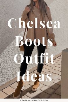 Wondering how to wear chelsea boots for fall and winter? I’m sharing the best must have chelsea boots for women, plus casual chic chelsea boots outfit ideas that you can easily recreate for effortless cold weather looks. Elevate your fall and winter fashion with this versatile shoe and discover the perfect chelsea boots outfits for any occasion! Boots For Women Fall, Style With Chelsea Boots, Style Brown Chelsea Boots Women, Chelsea Boots And Leggings Outfit, Trendy Boots Outfit, How To Wear Chunky Chelsea Boots, Outfits With Lug Boots, Outfit Ideas Boots, Sorel Tivoli Boots Outfit