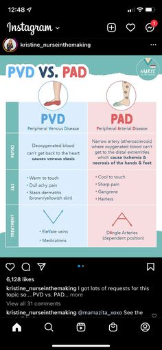 an iphone screen showing the differences between pdd and pad