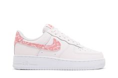 Introducing the Nike Air Force 1 Low Pink Paisley (WMNS) sneakers. These stylish and trendy sneakers by Nike are perfect for any casual or sporty look. The pink paisley design adds a fun and unique touch to these classic Air Force 1 Low sneakers. Made with high-quality materials, these sneakers offer comfort and durability. Upgrade your sneaker game with the Nike Air Force 1 Low Pink Paisley (WMNS).Product Information:

Please carefully choosing the size number according the size chart.
The product need 1-2 business days to check the quality before shipping.

⇒ BROWSE MORE: Sneakers For Sale
 
Follow Us: Pinterest, Twitter, Youtube, Medium, Instagram Ohio State Shoes, Preppy Christmas Gifts, Off White Dunk, Nike Shoes Women Fashion, Pretty Sneakers, Jordan Yeezy, Blue Jordans, Women Nike, Nike Air Force 1 Low