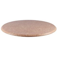 an image of a round plate on a white background for use as a table top