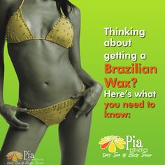 Thinking about getting a Brazilian Wax? Here's what you need to know: https://www.bypia.com/theblog/thinking-about-getting-a-brazilian-wax-heres-what-you-need-to-know/ . . Brazilian Wax in Tampa - Brazilian Wax in St Pete . . . . #bikiniwax #eyebrowshaping #piadayspa #brazilianwax #dayspa #tampa #southtampa #stpete #wax Brazilian Waxing, Body Spa, Eyebrow Shaping, Spa Day, The Body Shop, Tampa, Need To Know, Wax