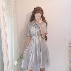 Ulzzang Dress, Swag Dress, Soft Dresses, Rich Clothes, Kawaii Dress, Kawaii Fashion, A Dress