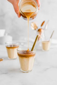 35 Easy Individual Desserts in a Cup For Parties Caramel Instant Pot, Instant Pot Dessert, Butterscotch Caramel, Caramel Dessert, Caramel Dessert Recipes, Caramel Pudding, Caramel Desserts, Butterscotch Pudding