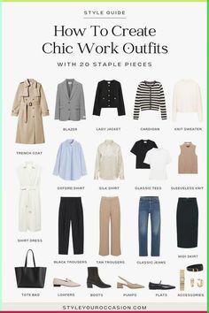 Capsule Wardrobe Work Professional Minimalist, Business Casual Time Capsule, Work Outfit Ideas For Women Office Wear Simple, Work Outfits Women 30s, Business Casual First Day Of Work, Work Week Outfits Business Casual, Minimalist Professional Outfits, Summer Business Casual Outfits For Women Work Attire, Work Capsule Wardrobe Business Casual