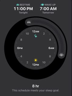 the speedometer is showing that you can use it to get up and down your sleep cycle