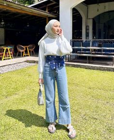 Ootd Belt Hijab, Belt Outfit Hijab, Obi Belt Hijab, Ootd Obi Belt, Ootd Obi Belt Hijab, Obi Belt Outfit, Outfit Kondangan Casual, Outfit Ideaa, Kondangan Outfit