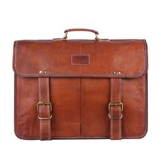 Retro Vintage Brown Satchel For Business, Vintage Satchel Bag For Business Trips, Vintage Business Satchel With Adjustable Strap, Vintage Satchel With Adjustable Strap For Business, Retro Leather Briefcase For Business, Vintage Brown Shoulder Bag For Business Trips, Retro Leather Briefcase For Office, Vintage Leather Flap Bag For Office, Vintage Laptop Bag With Adjustable Strap For Business