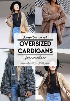 Styling An Oversized Cardigan, How To Wear Oversized Cardigan, How To Style Oversized Cardigan, Oversized Cardigan Outfit Winter, Baggy Cardigan Outfit, Oversize Cardigan Outfit, Big Cardigan Outfit, Oversized Cardigan Outfit, Oversized Knitted Cardigan