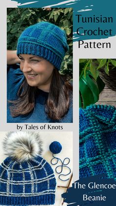 the knitting pattern for this hat is easy to knit, and looks great on any woman