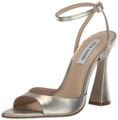 PRICES MAY VARY. Steve Madden Ankle strap with buckle closure Champagne Shoes Heels, Nude Heels Wedding, Champagne Shoes, Champagne Heels, Heels Wedding, Heeled Sandal, Wedding Heels, Nude Heels, Gold Leather