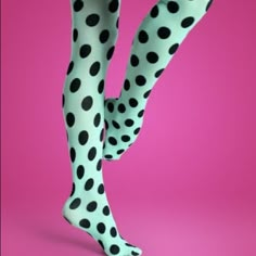 Happy Socks Stockings Designer Microfiber Hosiery In Mint And Chocolate Chip Ice Cream Size S 50 Denier Thickness Made In Italy, Designed In Sweden. Purchased In Europe. These Are High Quality And Warm, But Not Too Heavy. Brand New. Firm Price Unless Bundled. Snatch Them Up Before I Find An Outfit To Wear These With. Spotty Tights Outfit, Statement Tights, Spotty Dotty, Funky Tights, Green Tights, Polka Dot Tights, Cute Tights, Tokyo Street Fashion, Leggings And Socks