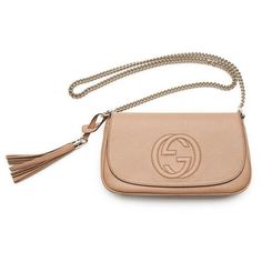 This beautiful embossed camelia beige crossbody is the perfect bag for any everyday look or dressed up for a night out. The color makes it easy to match everything in your wardrobe and the classic embossed Gucci logo makes it a complete classic piece for any handbag collection. The detachable leather tassel is a perfect fun touch to this bag. Though lightweight and its small appearance, this bag is large enough to easily carry all of your essentials. Size: one size.  Gender: female.  Age Group: Chic Gucci Crossbody Shoulder Bag, Gucci Beige Crossbody Bag, Chic Gucci Shoulder Bag In Beige, Chic Gucci Clutch Bag, Chic Beige Gucci Shoulder Bag, Chic Gucci Leather Clutch, Trendy Gucci Shoulder Bag With Detachable Strap, Elegant Gucci Clutch Shoulder Bag, Gucci Chic Evening Clutch