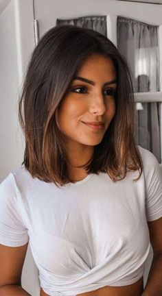 Hair Peg, Lob Styles, Brunette Ombre, Short Hair Model, New Short Hairstyles, Perfect Hairstyle, Haircut Inspiration