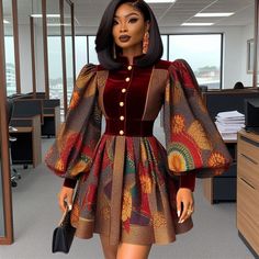 Elegant African Dresses For Women, Ankara Dress Designs, Wedding Outfits For Women, Afrocentric Fashion, Modest Dresses Fashion, Casual Dresses Plus Size, Chic Dress Classy, Short African Dresses, Queen Outfit