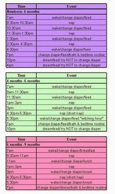 the schedule for an upcoming event with dates and time to go on each one page