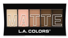 PRICES MAY VARY. Intense color Matte finish Silky texture Eyeshadow Natural, Matte Eyeshadow Palette, Natural Eyeshadow, Fall Makeup Looks, La Colors, Brown Tweed, How To Apply Foundation, Essie Nail, Matte Eyeshadow