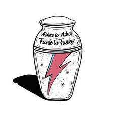 a jar with a lightning on it and the words, ahes to ahhes fun to