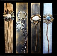 the facebook page has been updated with an image of wooden flowers