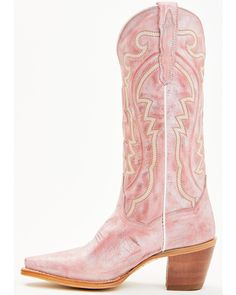 Tall Western Boot, Pink Cowgirl Boots, Womens Cowgirl Boots, Pink Cowgirl, Dan Post, Cherry Bomb, Western Boot, Country Outfits, Leather Pulls