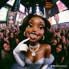 Tiana Pfp, Princess Tiana, Cute Cartoon, Black