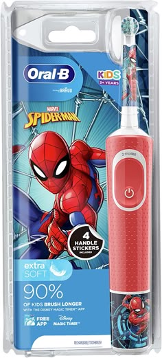 Spiderman Stickers, Kids Electric Toothbrush, Toothbrush Design, Army Men Toys, Kids Toothbrush, Spiderman Gifts, Best Christmas Toys, Kids Toys For Boys