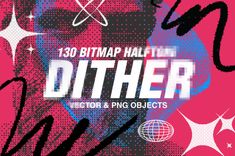 a poster with some writing on it that says,'3d bitmap half the other