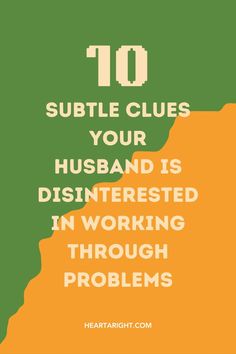 Discover the 14 signs that your husband may be disinterested in solving problems together. Learn to recognize these behaviors and work on restoring teamwork in your relationship.  #RelationshipAdvice #MarriageProblems #CommunicationInMarriage #EmotionalHealth #ProblemSolving #HealthyRelationships #CoupleGoals #LoveAndTrust #MarriageTips #RelationshipRedFlags