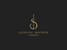 the violin logo for siddonia maurer's violinist, which has been