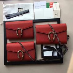 Gucci woman chain flap bag grainy leather Luxurious Bags, Gucci Dionysus, Flap Bag, Designer Bags, Gucci Bag, Bags Designer, Gems, Gucci, Shoulder Bag