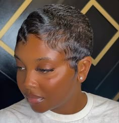 Short Slicked Back Hair, Short Haircuts Black Hair, 2024 Hairstyles, Short Shaved Hairstyles, Chic Short Hair