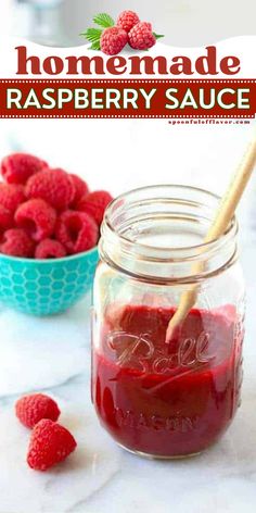 You will love this easy homemade raspberry sauce for your sweet treats for Valentine's day! Homemade raspberry sauce can add extra taste to cheesecake, yogurt or frenchtoast. Save this easy Valentine's day dessert for later! Easy Homesteading, Raspberry Sauce Recipe, Fruit Sauces, Sweet Sauces, Diy Mom, Raspberry Sauce, Fresh Raspberries, Dessert Sauces, Sweet Sauce