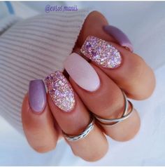 Cool Spring Nails, Nail Ideas Girly, Nail Art 3d, Art Pretty, Sparkle Nails, Short Acrylic Nails Designs, Dip Powder Nails