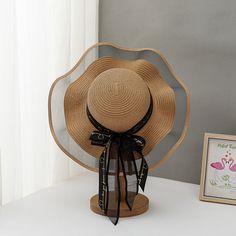 Feature: Sun protection Department Name: Adult Applicable Scene: Beach Material: Straw Item Type: Sun Hats Our Wide-brimmed, Straw Hats Will Keep You Shaded From That Hot Tropical Sun. This fun summer hat is giving us all the excitement for warmer weather, beaches and sundresses. Straw Hat Women, Wide Brim Hat Summer, Tropical Sun, Summer Straw Hat, Straw Sun Hat, Straw Hats, Nice Clothes, Summer Hat, Beach Hat